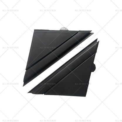 Matte Black Rear Mirror Triangle Trim Plate for Fiat 500 (2012–2019)