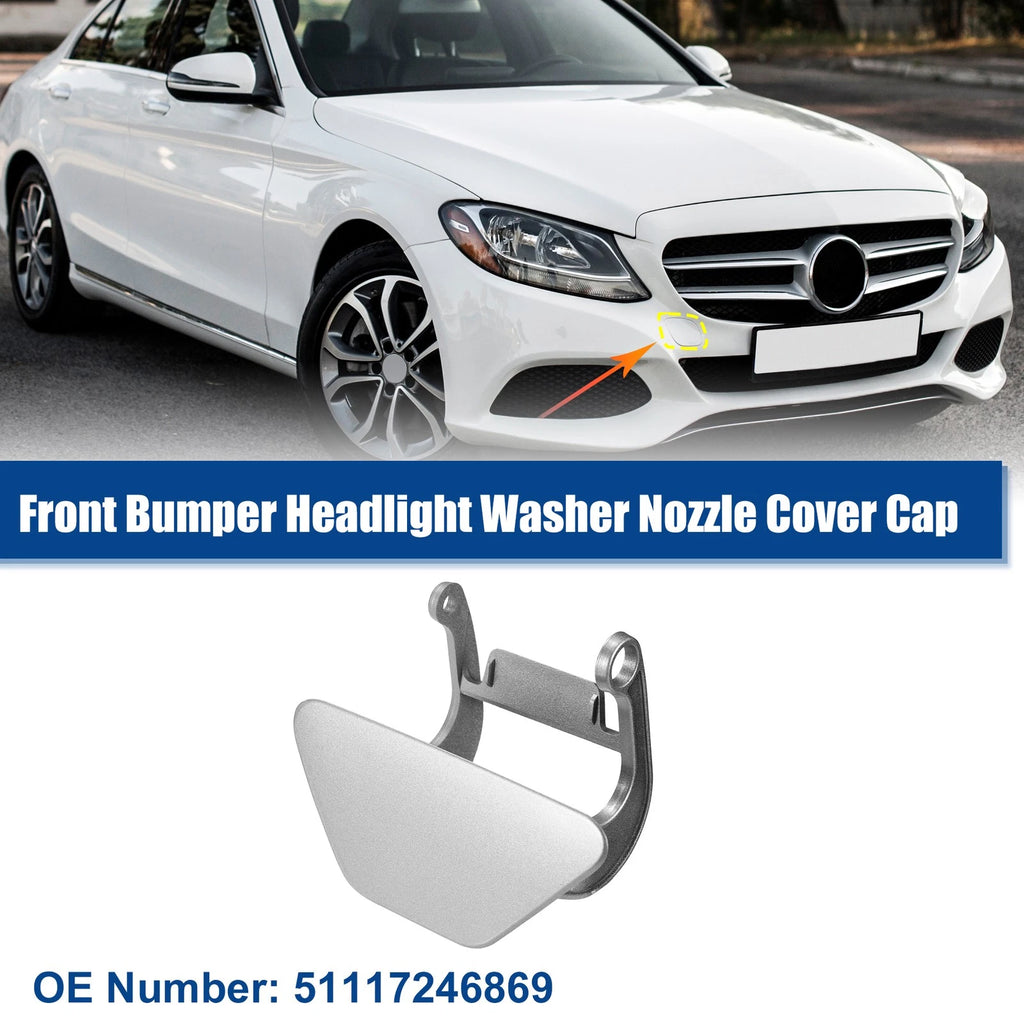 Front Left Headlight Washer Nozzle Cover Cap for BMW 535i (2011–2013)