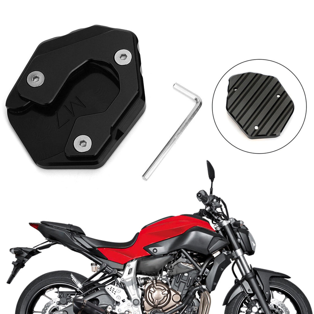 Side Stand Extension for Yamaha MT-07 FZ-07 (2014–2023) Black T9