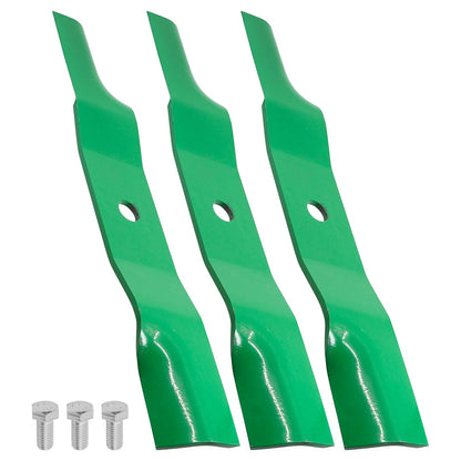 Deck Blade Replacement with Bolt for John Deere X710 X730 X734 X738 (54 in)