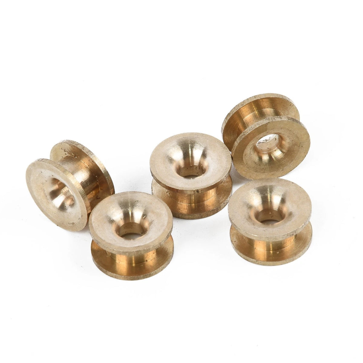 Set of 5 Trimmer Head Eyelet Brass Sleeves for Grass Cutter