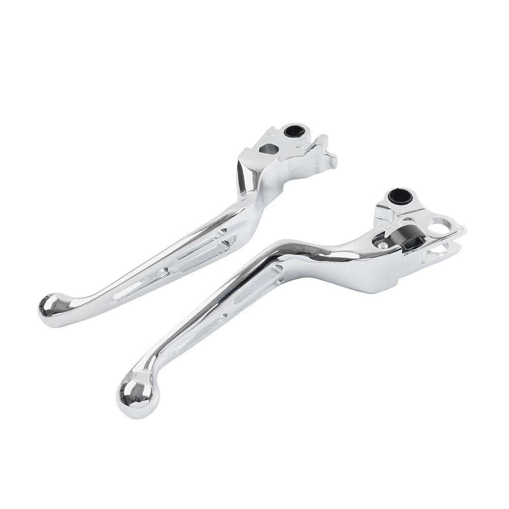 Brake Lever Set for Harley Davidson (1996–2017) Chrome