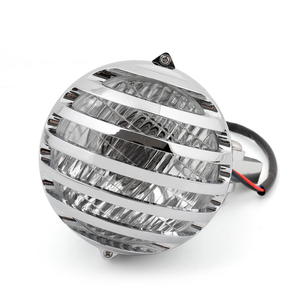 5.5" Chrome Bullet Headlight for Chopper Cruiser
