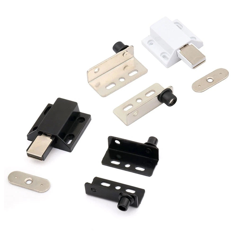 Set of 2 Black Concealed Shaft Door Hinges for