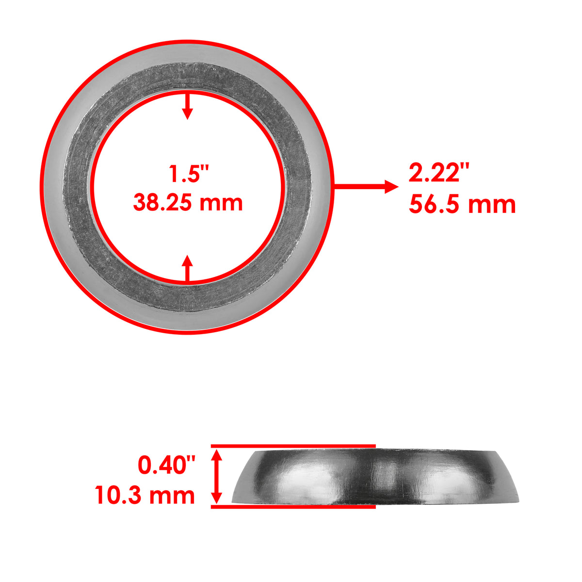 Exhaust Gaskets and Springs Kit for Arctic Cat ZR500 ZR600 EFI LE (2000–2000)