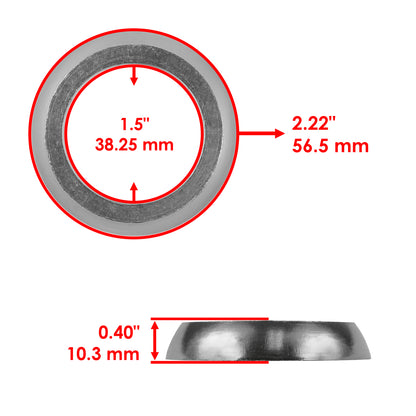 Exhaust Gaskets and Springs Kit for Arctic Cat ZR500 ZR600 EFI LE (2000–2000)
