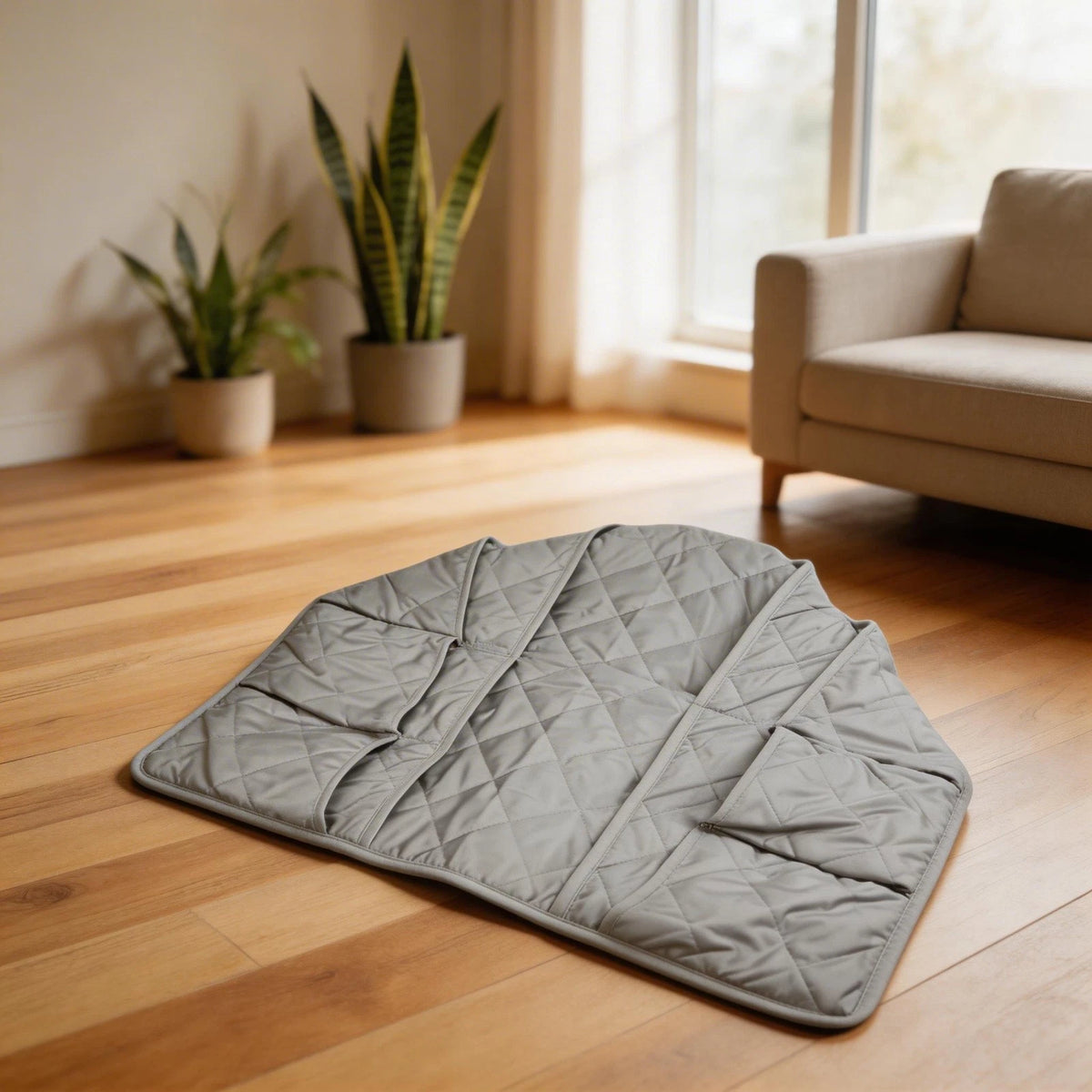 Waterproof Armchair Caddy Organizer with Non-Slip Feature