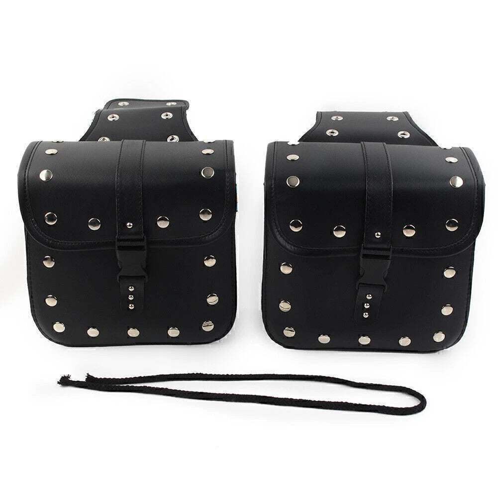 2X Motorcycle Saddle Bags for Universal Fit (Fork Tool Pouch)