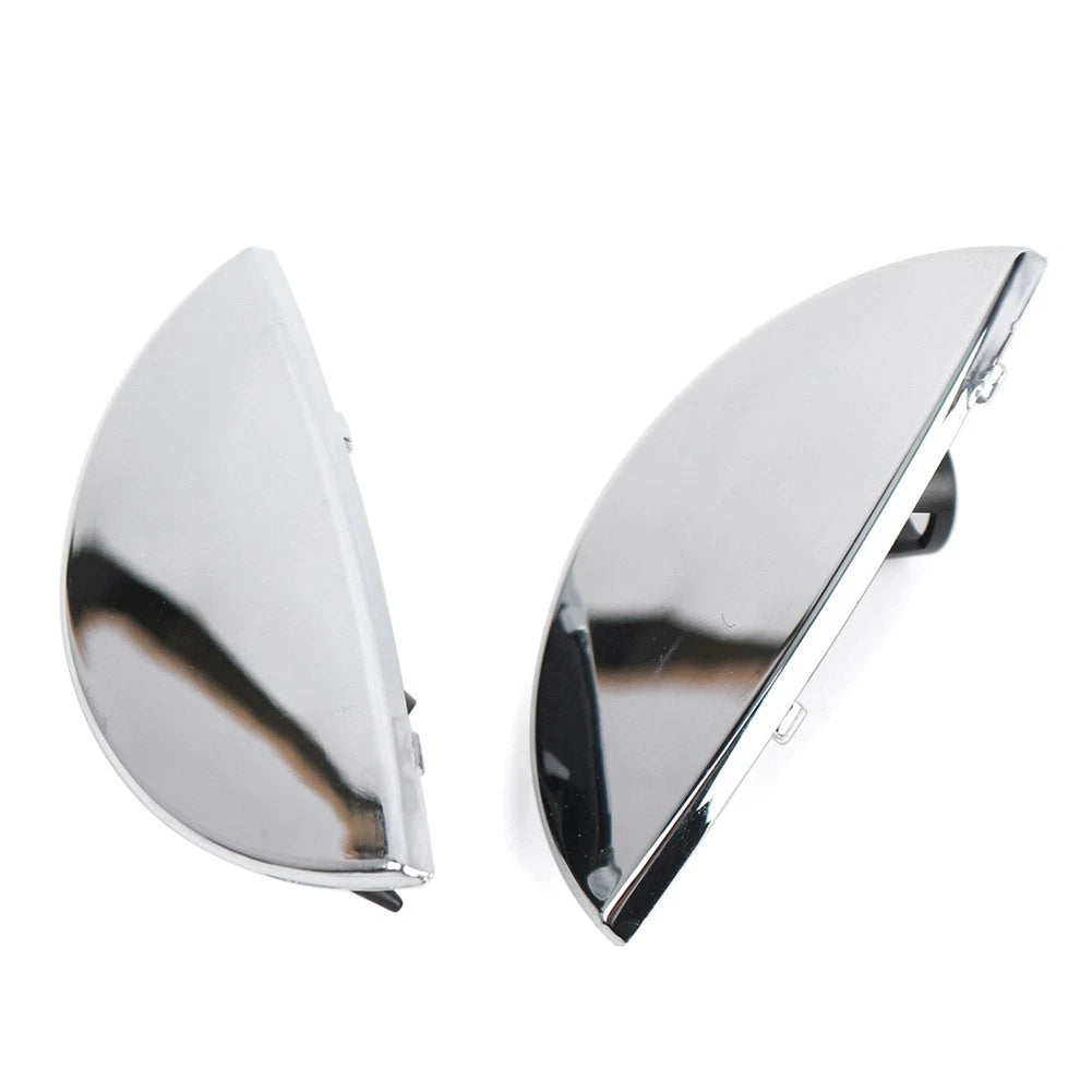 1 Pair Headlight Washer Nozzle Cover Chrome for BMW Mini Cooper (R50 R52 R53)
