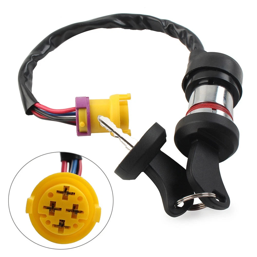 Ignition Key Switch for Linhai Bighorn 260 300 400 ATV (30110 27457)
