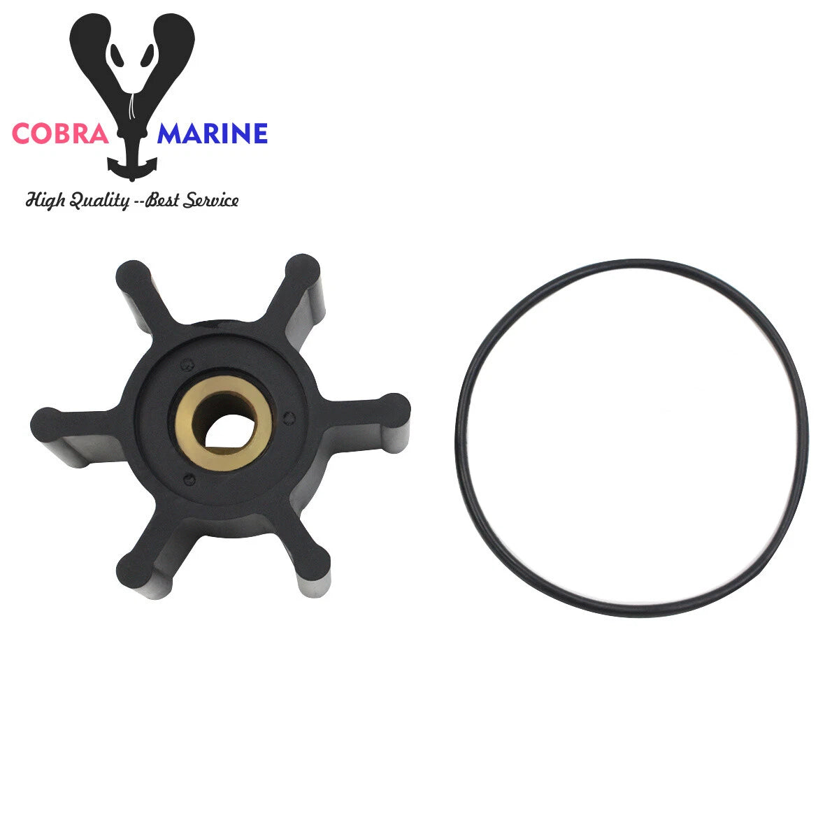 Water Pump Impeller for Jabsco 6303-0001, Johnson 09-824P, Sierra 18-3249