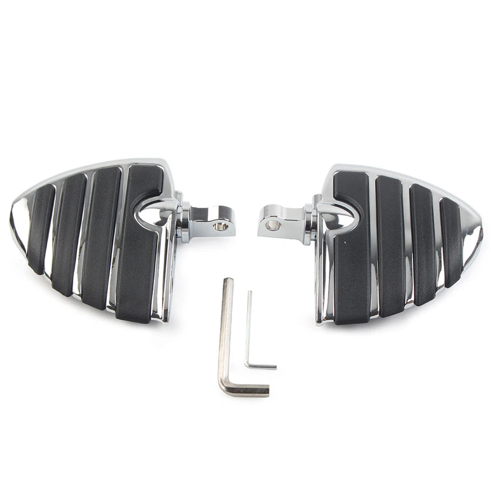 1 Pair Foot Pegs for Harley-Davidson (10mm)