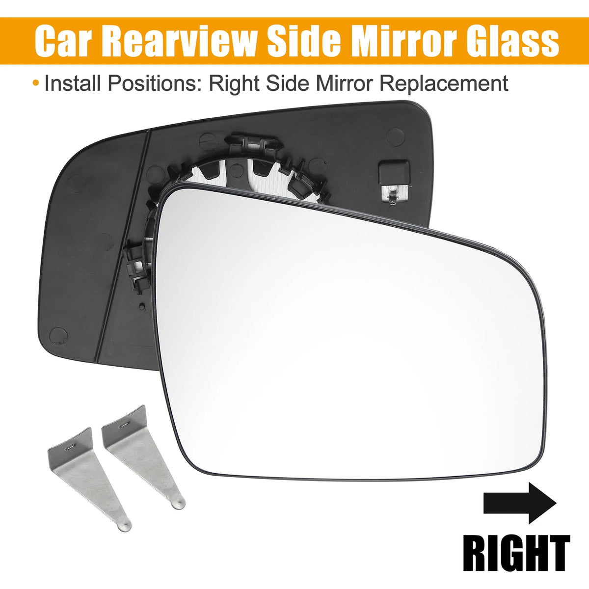 Heated Right Side Rearview Mirror Glass for Opel Zafira B (2009–2014) 1428378