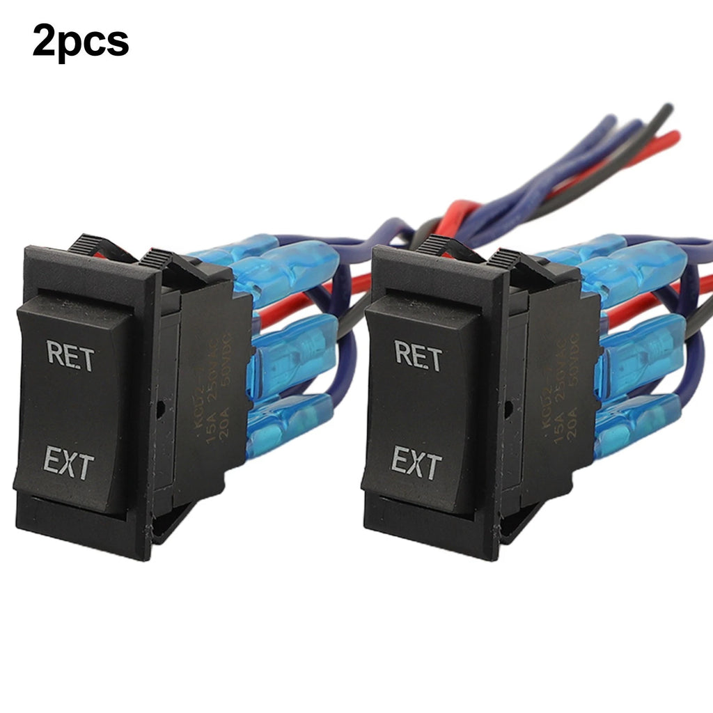 6 Pin Momentary Rocker Switch for RV Power Reverse Polarity Control