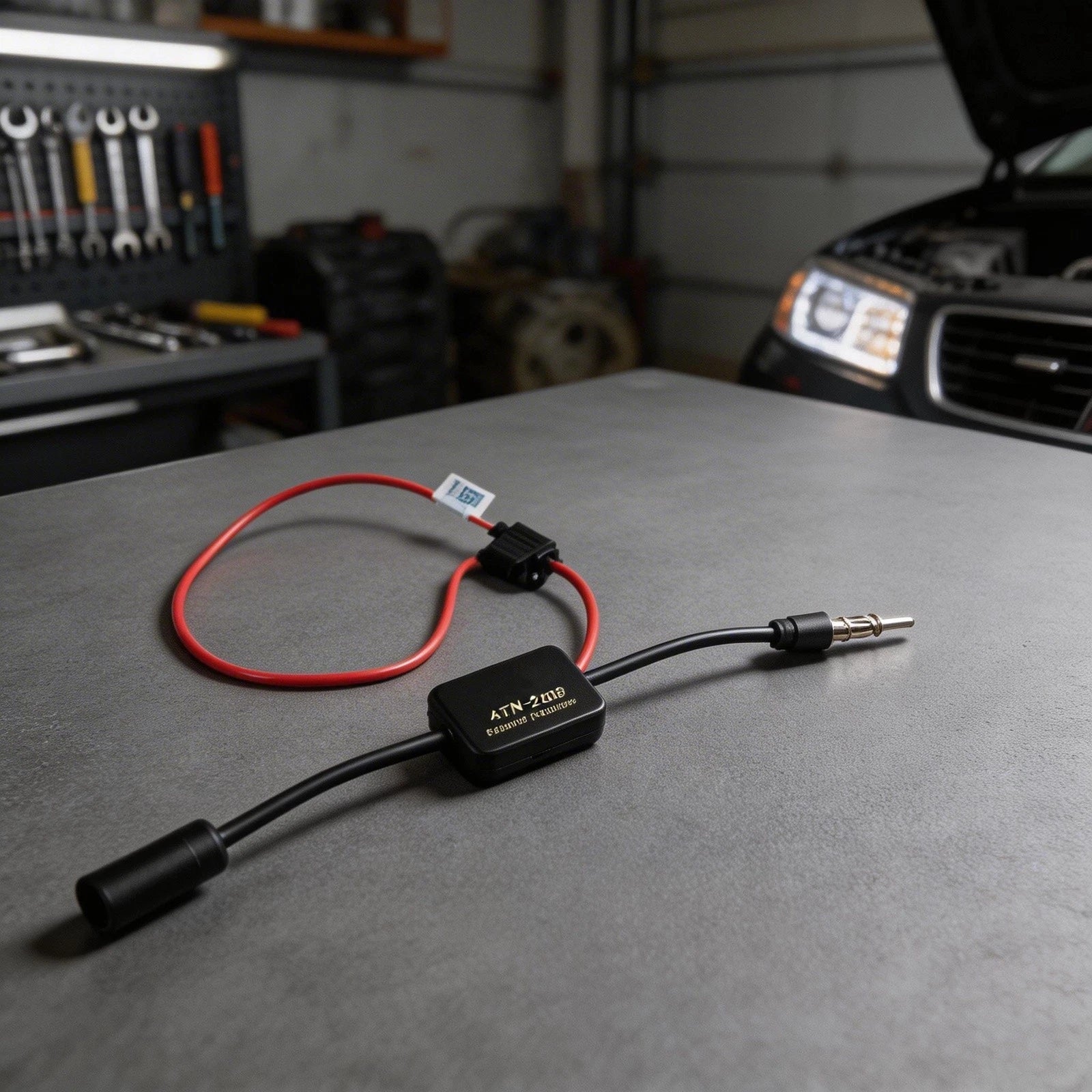 Antenna Booster for Car FM&AM (Motorized)