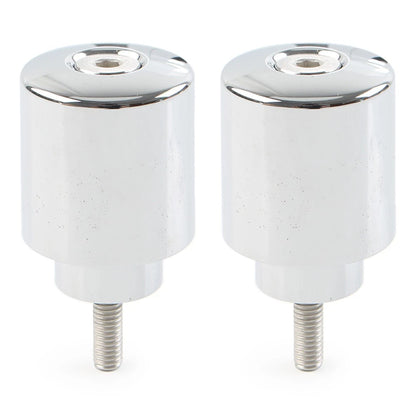 Chrome Bar Ends Handlebar Grips for Honda GoldWing GL1800 (2000–2023)