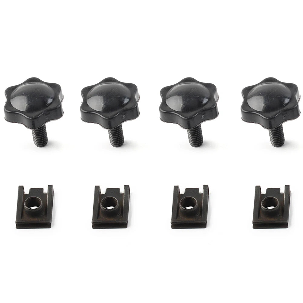 4X Saddlebag Lock Mounting Theft Deterrent Bolt Screw for Harley FLHT (2000–2023)