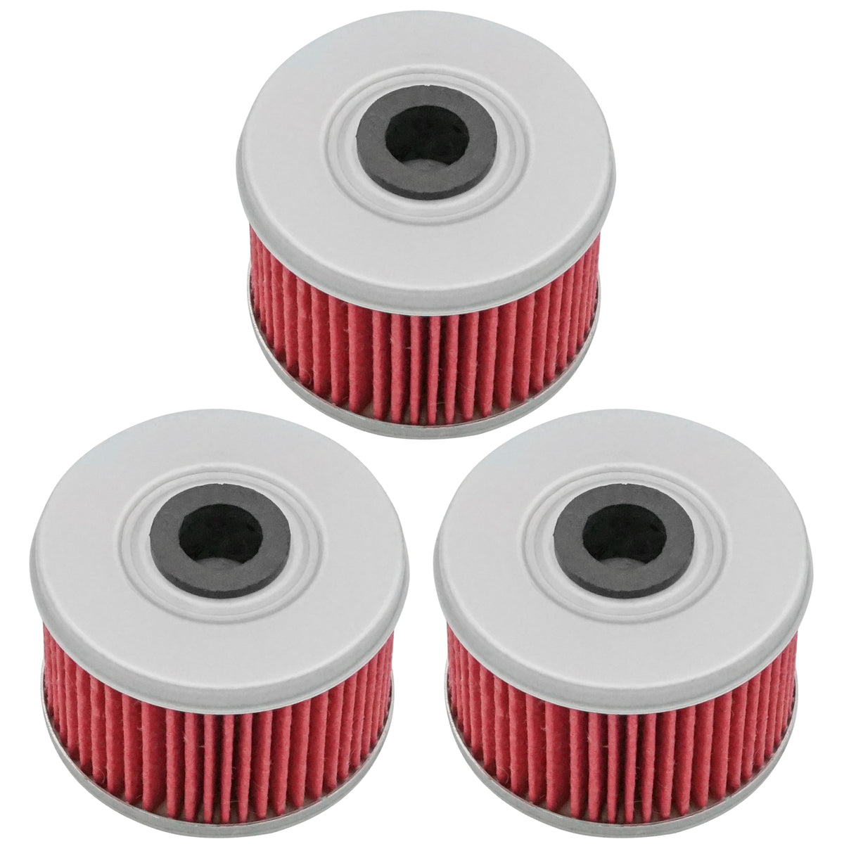 Oil Filter 3 Pack Replacement for Honda TRX300 Fourtrax (1988–2001)