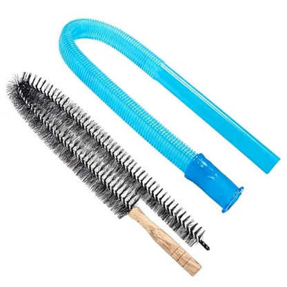 2X Dryer Vent Cleaning Brush and Hose Kit for Effective Lint Removal