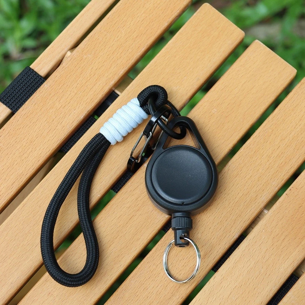 Retractable Badge Holder for Backpack Hiking Use