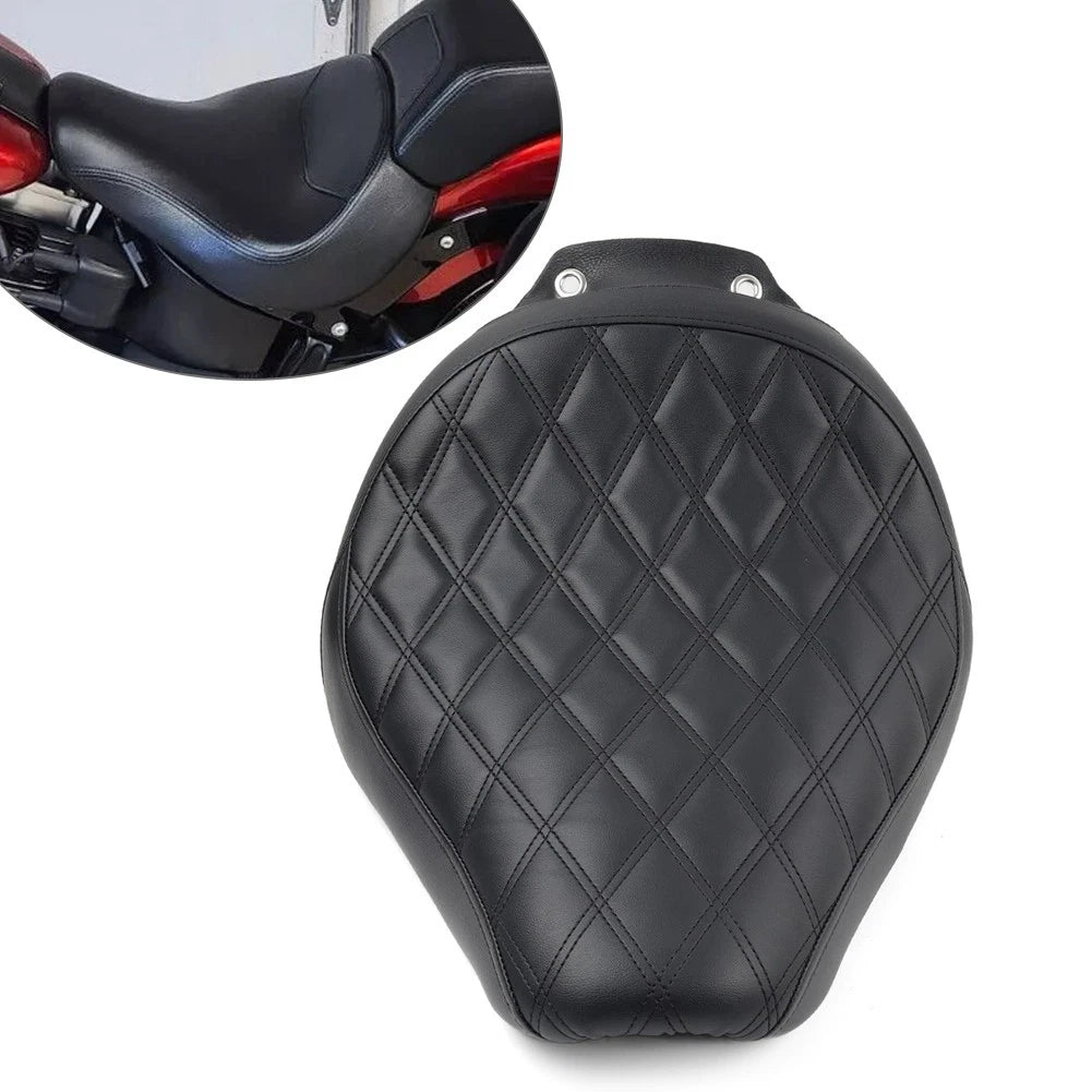 Motorcycle Driver Solo Seat Saddle For Harley Fat Boy FLSTF 2007-2017