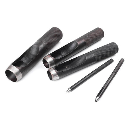 Round Steel Leather Craft Hole Punch Tool for Belt