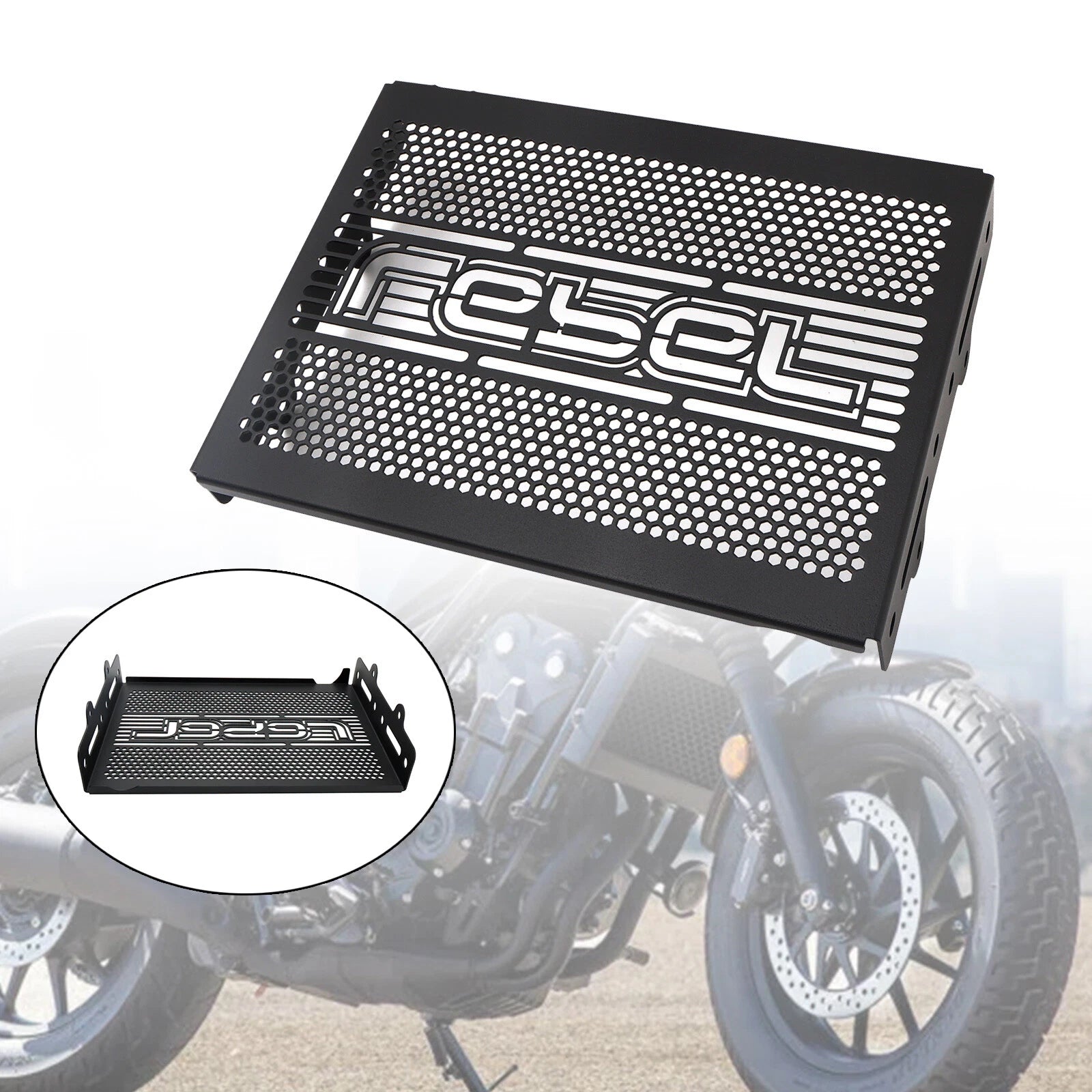 Stainless Steel Radiator Guard Cover for Honda Rebel CMX 300 500 (2017–2020)