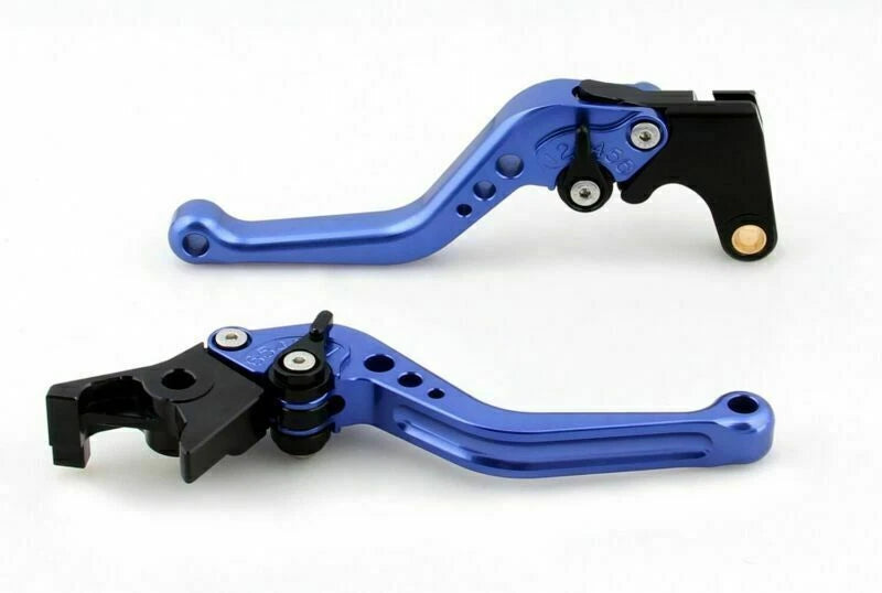 Short Brake Clutch Levers for Suzuki Hayabusa GSXR1300 (2008–2014) T9 Blue
