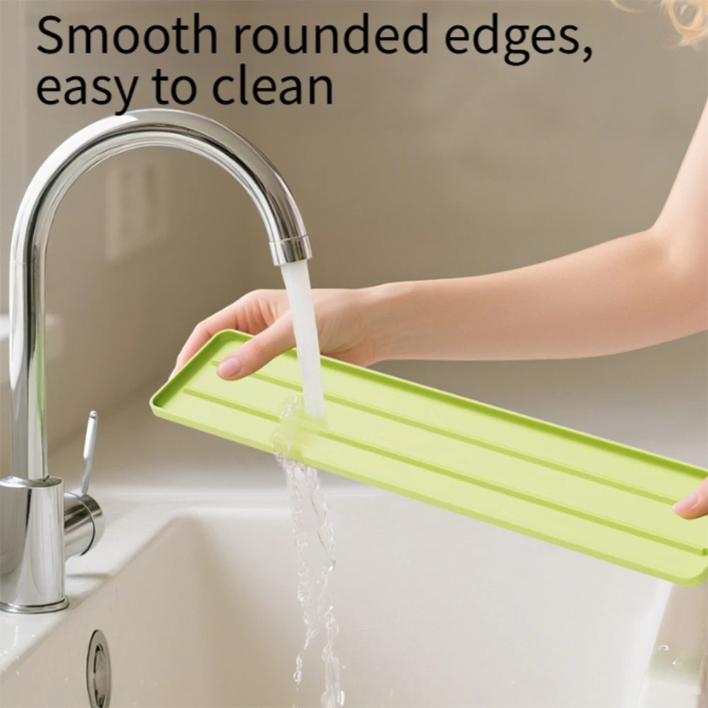 2X Silicone Spoon Rest for Kitchen Utensils with Drip Pad