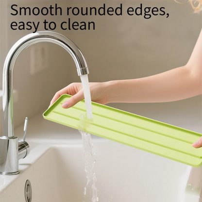 2X Silicone Spoon Rest for Kitchen Utensils with Drip Pad