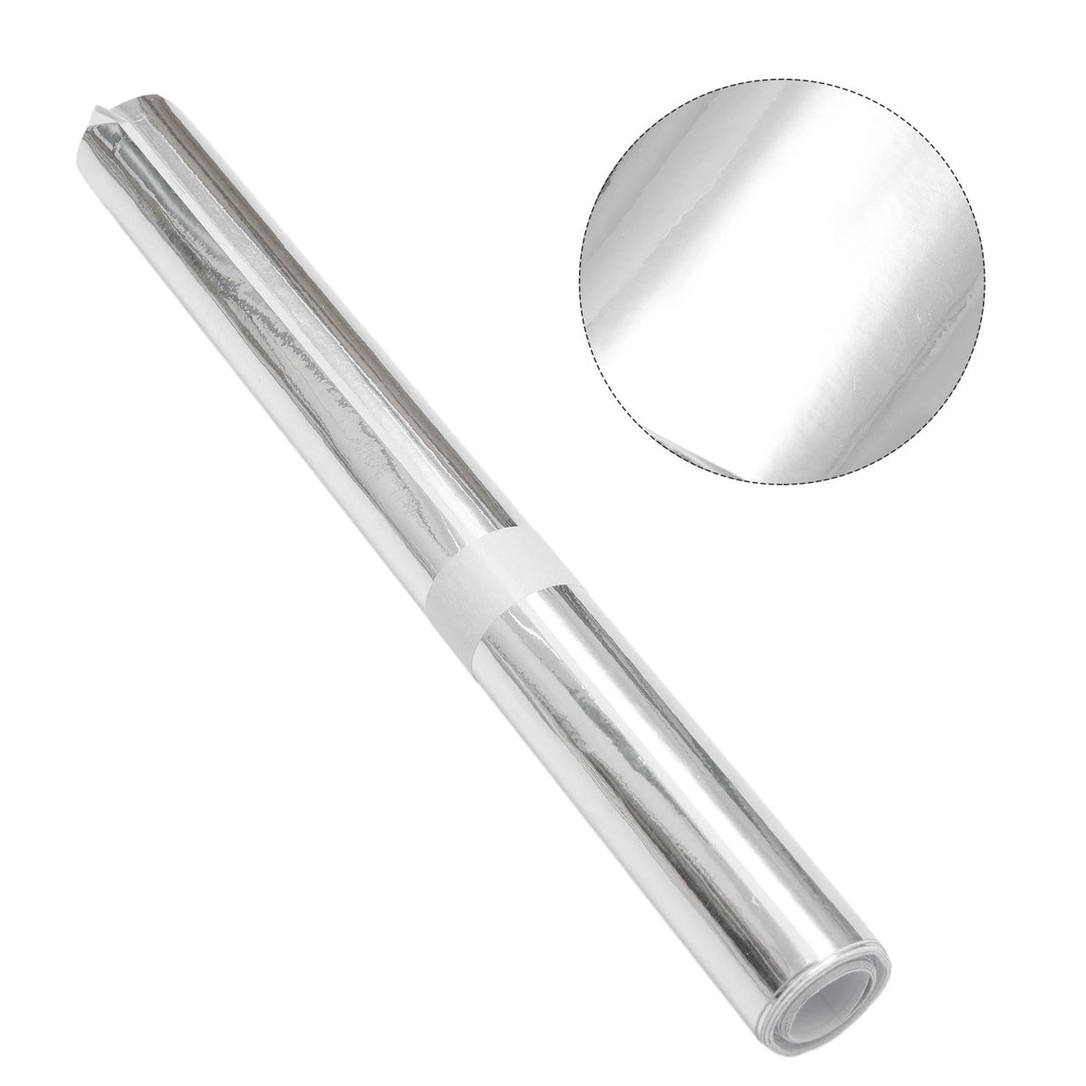 1X Silver Chrome Car Sticker Vinyl Decal for Universal Fit (12"x60")
