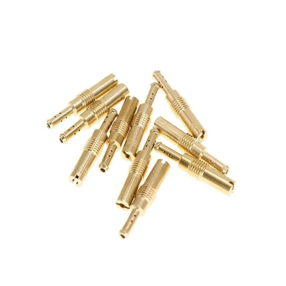10pcs Carburetor Slow Pilot Jet Kit for PWK Keihin OKO CVK (#32-#55)