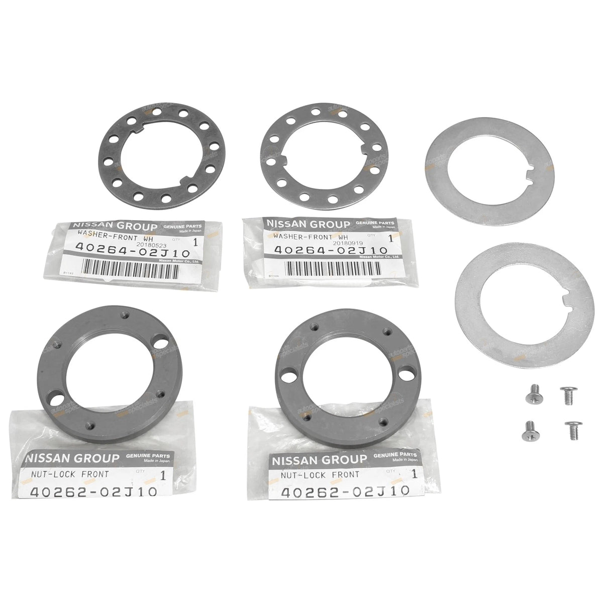 Front Hub Nut Upgrade Kit for Ford Maverick DA V6 4.2L (1988–1994)