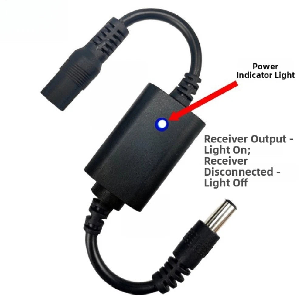 Remote Control Switch for LED Light Strips and Lamps (DC 37V to 12V)