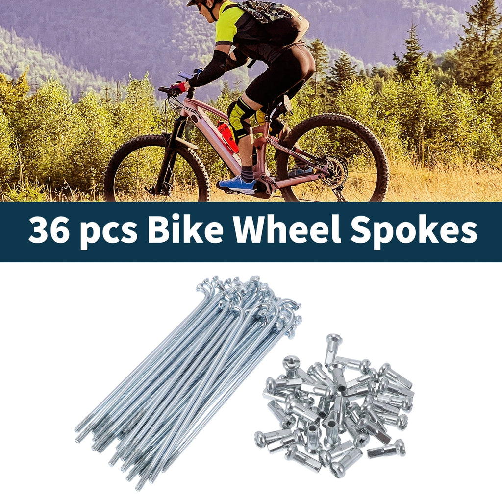 Bicycle Spoke Nipples Universal 45 Steel Galvanized 87mm Length for 13G (—–—)