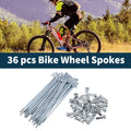 Bicycle Spoke Nipples Universal 45 Steel Galvanized 87mm Length for 13G (—–—)