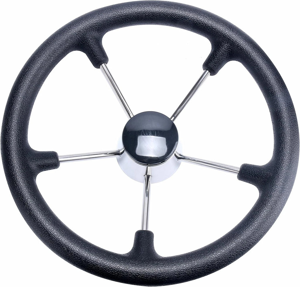 5 Spoke Boat Steering Wheel for Marine (13.5")