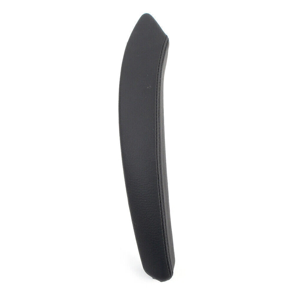 Door Trim Pull Handle Left for BMW X5 X6 (E70) 1Pcs Real Leather Black