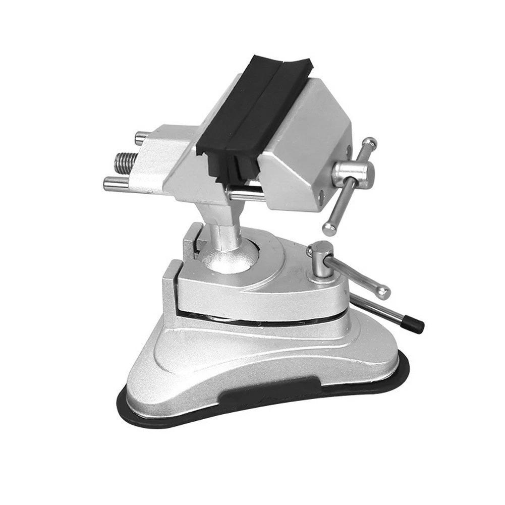 360 Degree Rotating Clamp with Suction Base for Glass and Marble Tables