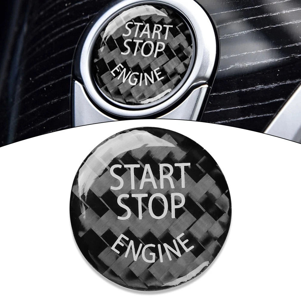 Carbon Fiber Sticker for Keyless Button (Universal)