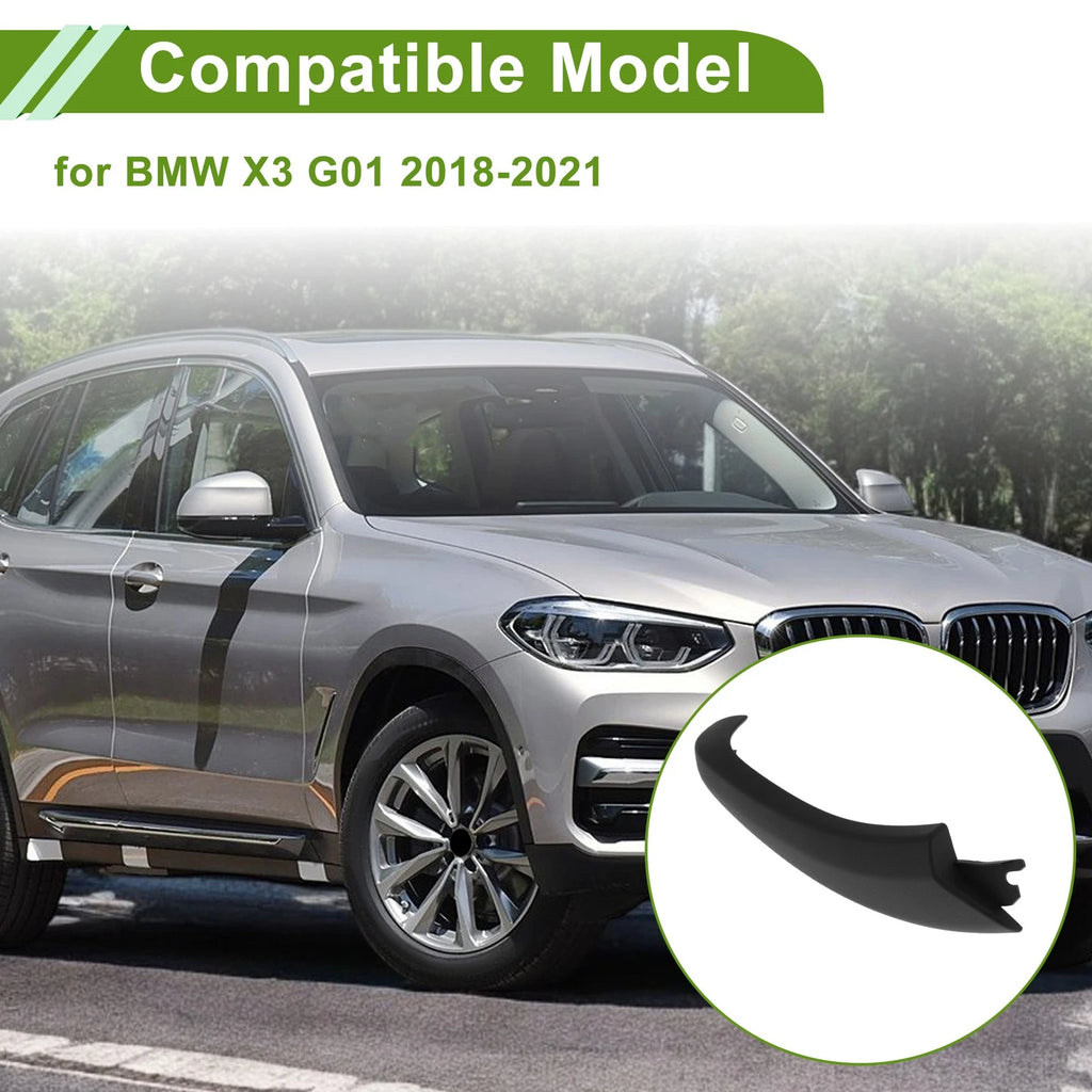 Door Panel Handle Pull Trim Cover Replacement for BMW X3 G01 (2018–2021)