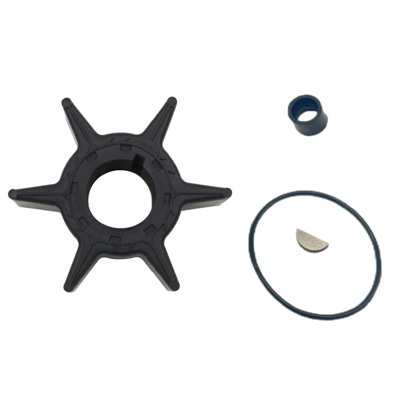 Water Pump Impeller Kit 61N-W0078-01 for Yamaha 2-Str 30hp, 4-Str 25hp (1990–2023)