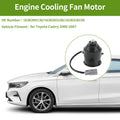 Radiator Fan Motor for Toyota Camry (2000–2007) Replacement 1 Pc