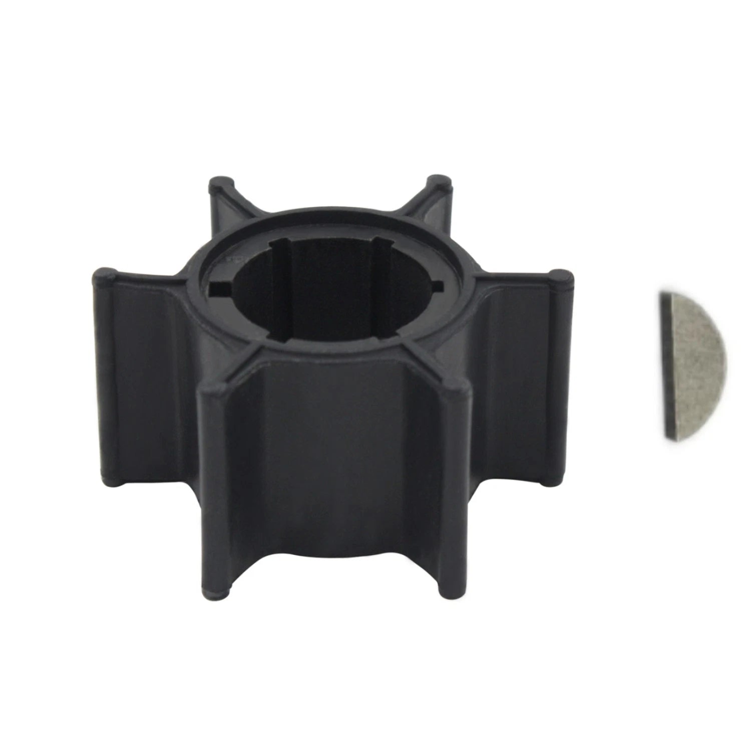Water Pump Impeller with Key for Yamaha 2 Stroke 6hp 8hp (655-44352-09)