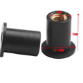10X Rubber Nut Vibration Damper for Motorcycle Windshield