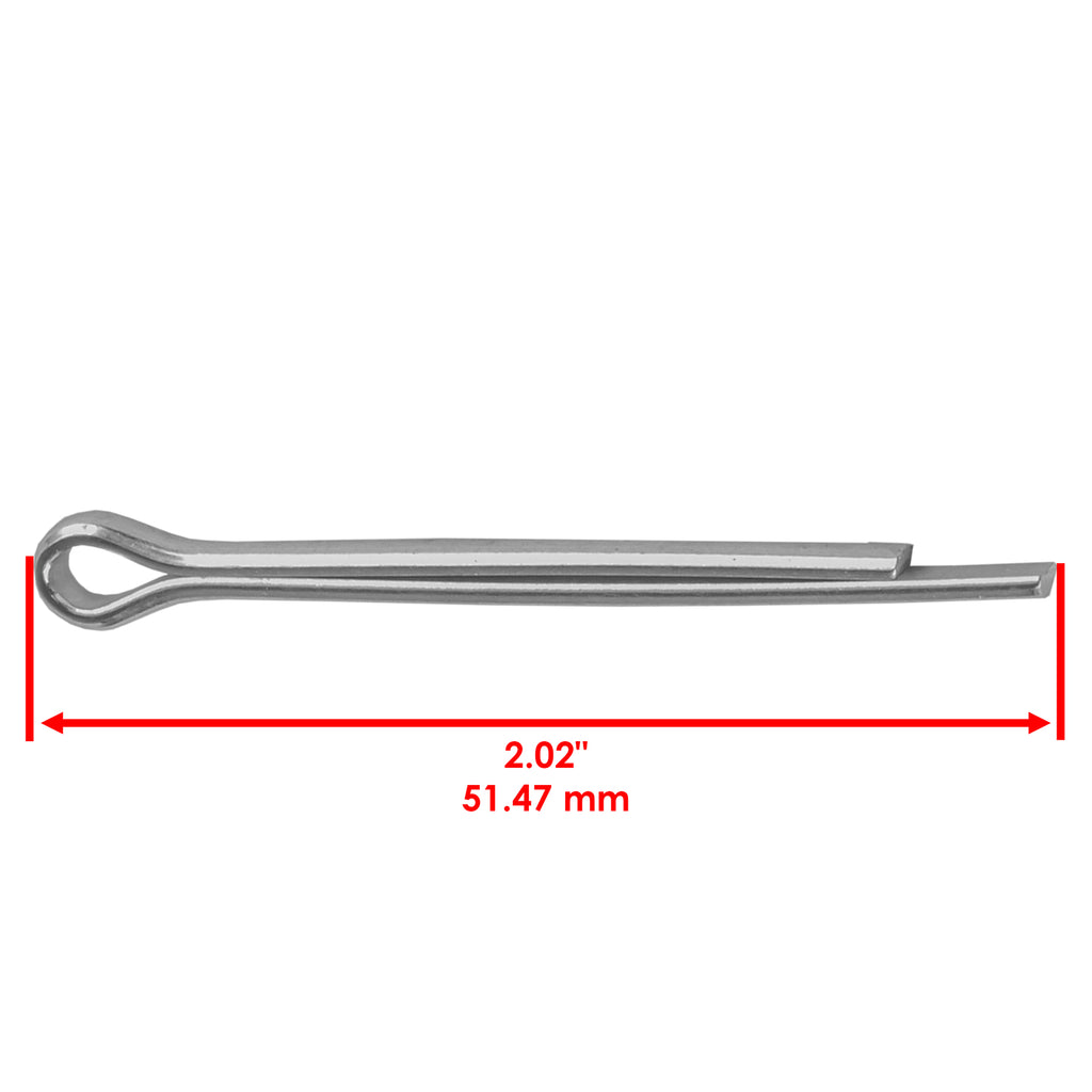 Front Axle Nut With Cotter Pin for Honda TRX420FA Rancher 2016–2017