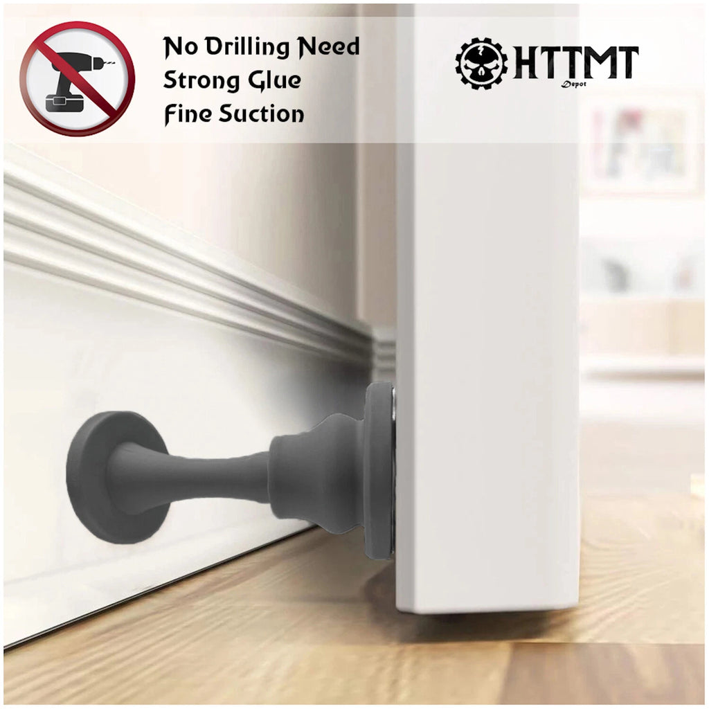 Self Adhesive Silicone Door Stopper for Universal Use (2010–2023)
