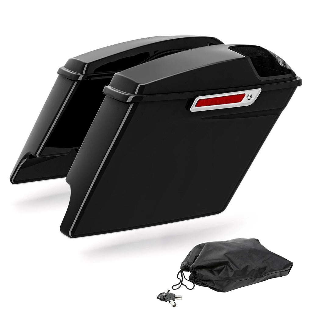 Hard Saddlebags Speaker Grill Bracket for Harley Softail FLST (1984–2017)