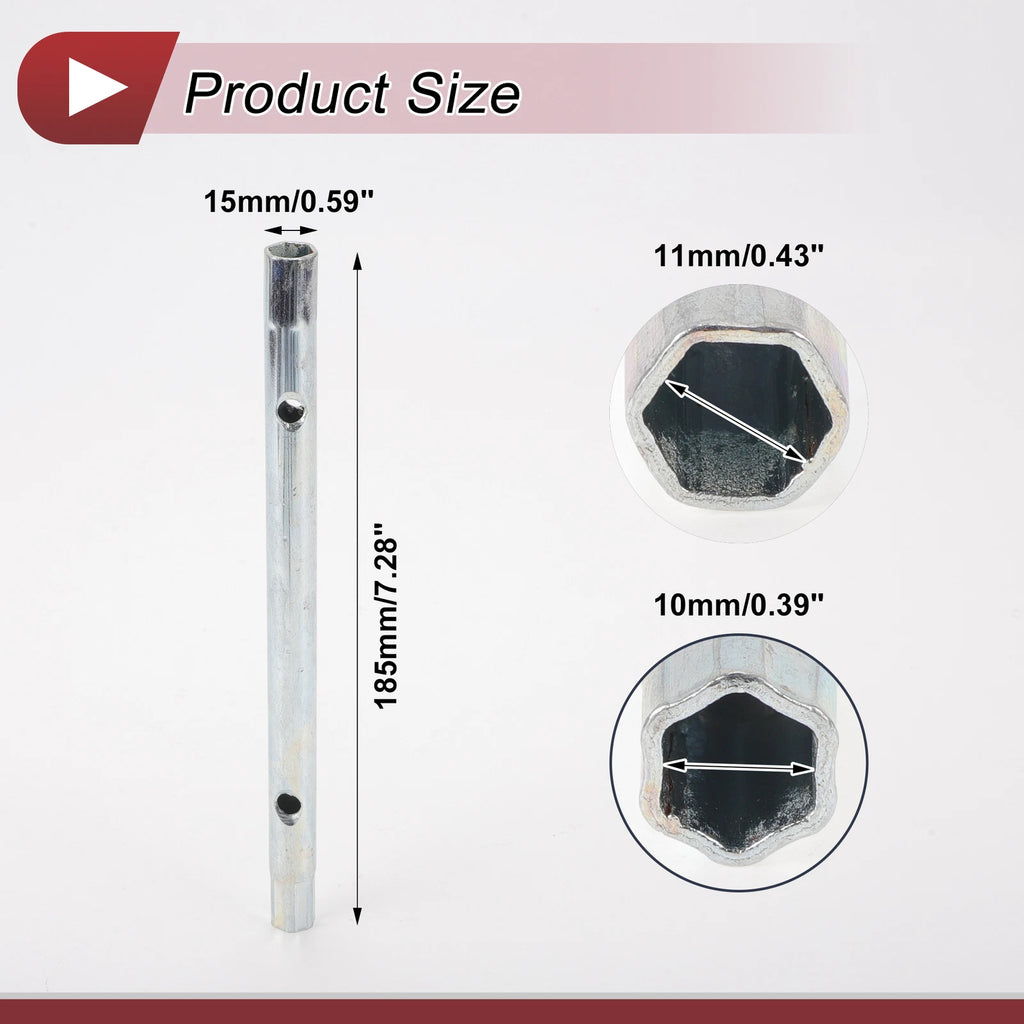 8mm/9mm Hexagon Spark Plug Socket Wrench for