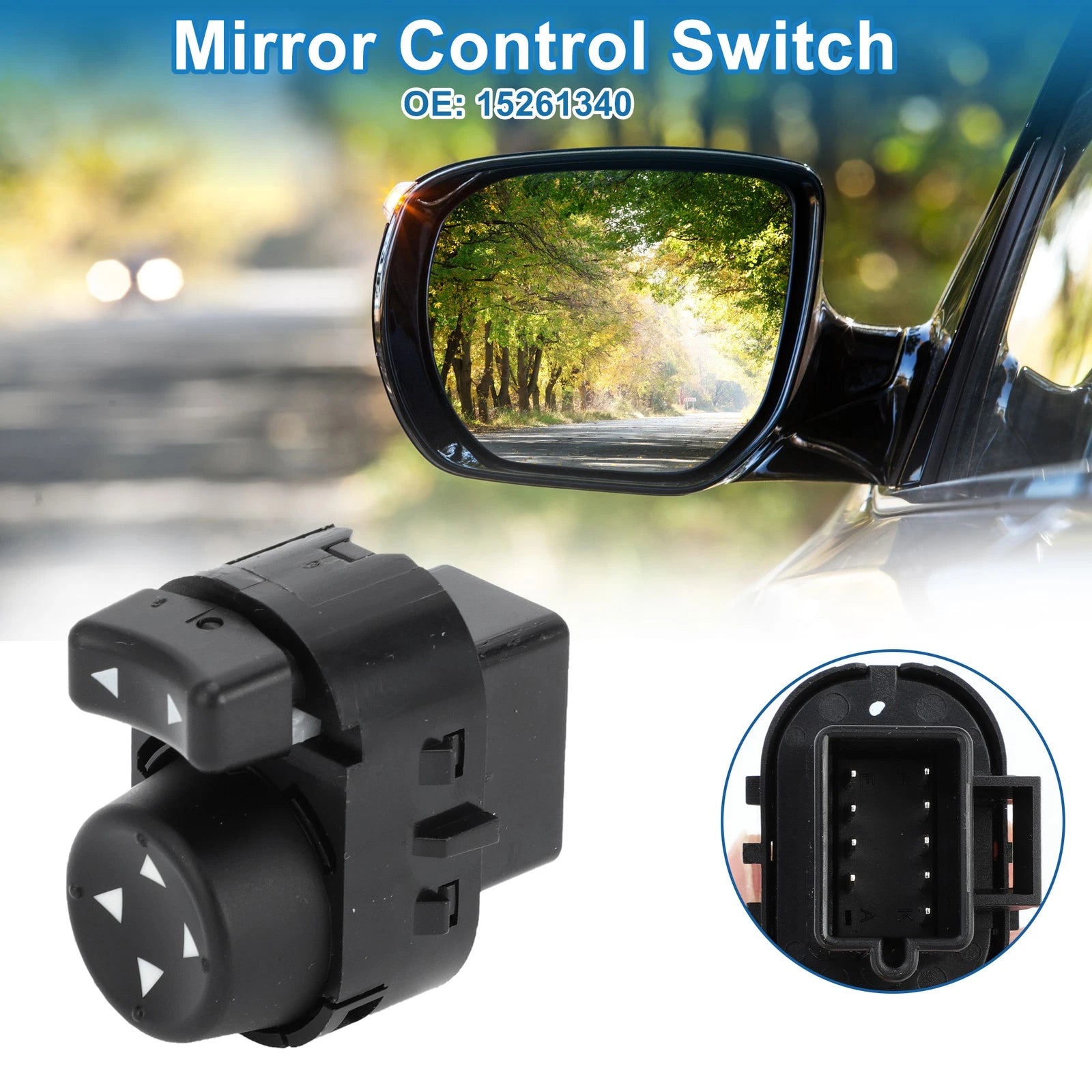 Car Mirror Switch Replacement for Chevrolet Malibu 2004–2008